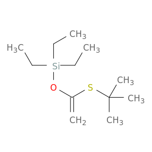 Silane, [[1-[(1,1-dimethylethyl)thio]ethenyl]oxy]triethyl-