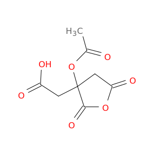 2-(3-Acetyloxy-2,5-dioxo-oxolan-3-yl)acetic acid