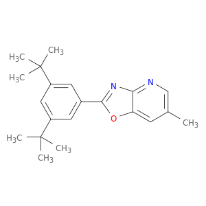 Oxazolo[4,5-b]pyridine, 2-[3,5-bis(1,1-dimethylethyl)phenyl]-6-methyl-