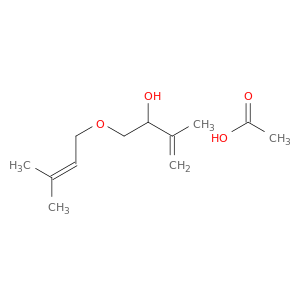 3-Buten-2-ol, 3-methyl-1-[(3-methyl-2-butenyl)oxy]-, acetate