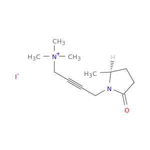(S)-4-(2-METHYL-5-OXO-1-PYRROLIDINYL)-N,N,N-TRIMETHYL-2-BUTYN-1-AMINIUM IODIDE
