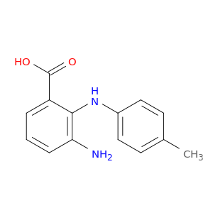 Benzoic acid,3-amino-2-[(4-methylphenyl)amino]-