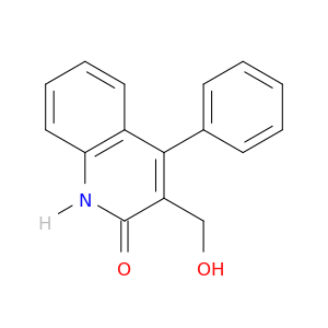 2(1H)-Quinolinone, 3-(hydroxymethyl)-4-phenyl-
