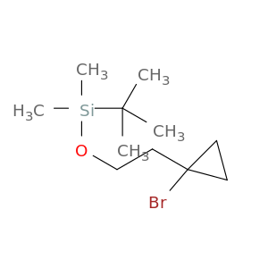 Cyclopropane, 1-bromo-1-[2-[[(1,1-dimethylethyl)dimethylsilyl]oxy]ethyl]-