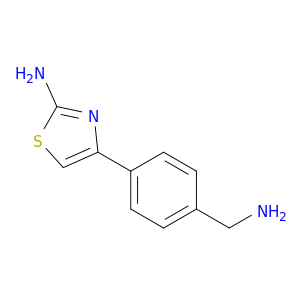 4-(4-(Aminomethyl)phenyl)thiazol-2-amine