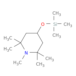 Piperidine, 1,2,2,6,6-pentamethyl-4-[(trimethylsilyl)oxy]-