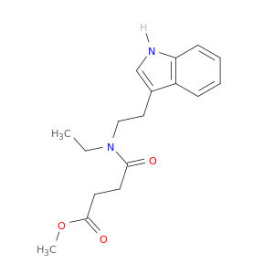 Butanoic acid, 4-[ethyl[2-(1H-indol-3-yl)ethyl]amino]-4-oxo-, methyl ester