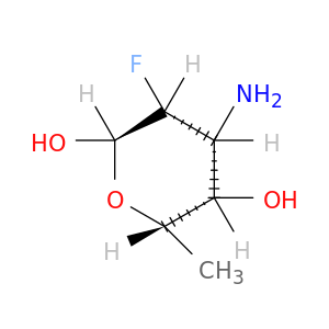 a-L-Talopyranose,3-amino-2,3,6-trideoxy-2-fluoro-