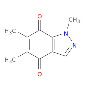 1H-Indazole-4,7-dione, 1,5,6-trimethyl-