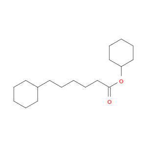 Cyclohexanehexanoicacid, cyclohexyl ester