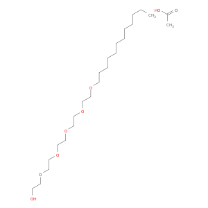 3,6,9,12,15-Pentaoxaheptacosan-1-ol, acetate