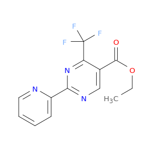 Ethyl 2-(pyridin-2-yl)-4-(trifluoromethyl)pyrimidine-5-carboxylate