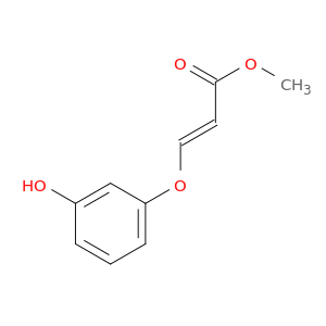 2-Propenoic acid, 3-(3-hydroxyphenoxy)-, methyl ester, (2E)-