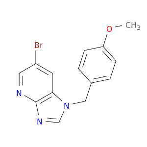 1H-Imidazo[4,5-b]pyridine, 6-bromo-1-[(4-methoxyphenyl)methyl]-