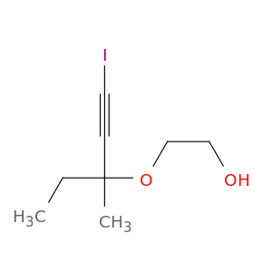 Ethanol, 2-[(1-ethyl-3-iodo-1-methyl-2-propynyl)oxy]-