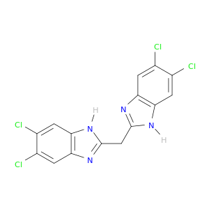 1H-Benzimidazole, 2,2'-methylenebis[5,6-dichloro-