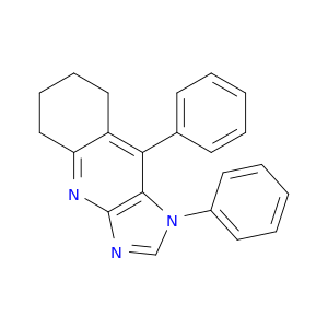 1H-Imidazo[4,5-b]quinoline, 5,6,7,8-tetrahydro-1,9-diphenyl-