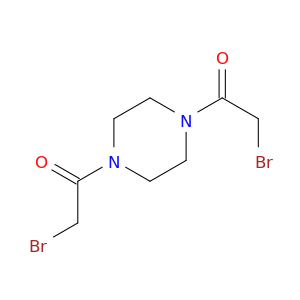 Piperazine,1,4-bis(bromoacetyl)- (7CI,9CI)