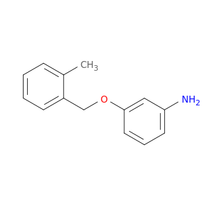 3-[(2-methylphenyl)methoxy]aniline