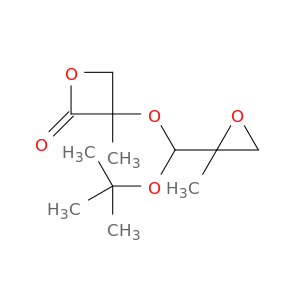 3-methyl-3-[(2-methyloxiran-2-yl)-tert-butoxy-methoxy]oxetan-2-one