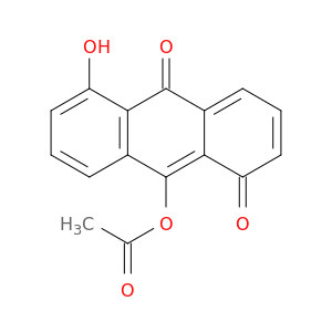 1,10-Anthracenedione, 9-(acetyloxy)-5-hydroxy-