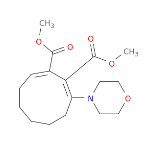 DIMETHYL 3-(4-MORPHOLINYL)-2,9-CYCLONONADIENE-1,2-DICARBOXYLATE
