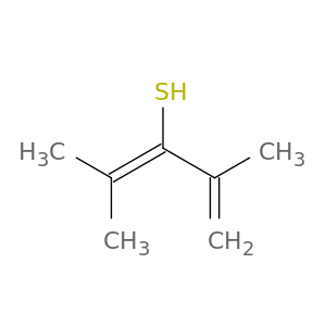 1,3-Pentadiene-3-thiol, 2,4-dimethyl-