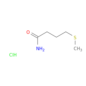 Butanamide, 4-(methylthio)-, hydrochloride