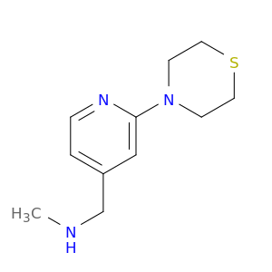 N-METHYL-(2-THIOMORPHOLINOPYRIDIN-4-YL)METHYLAMINE