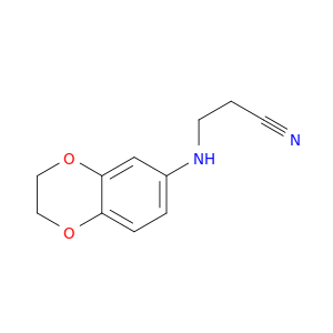 3-[(2,3-dihydro-1,4-benzodioxin-6-yl)amino]propanenitrile
