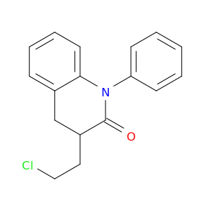 2(1H)-Quinolinone, 3-(2-chloroethyl)-3,4-dihydro-1-phenyl-