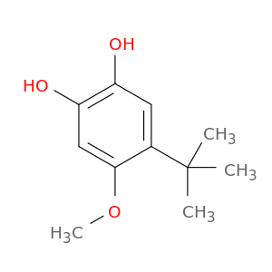 4-叔丁基-5-甲氧基-1,2-苯二醇