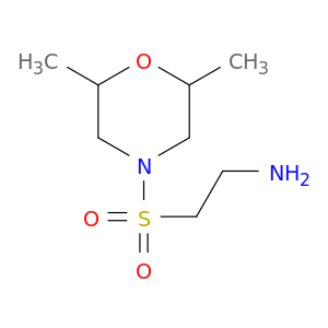 2-[(2,6-dimethylmorpholin-4-yl)sulfonyl]ethan-1-amine
