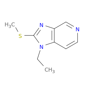 1-ethyl-2-(methylsulfanyl)-1H-imidazo[4,5-c]pyridine