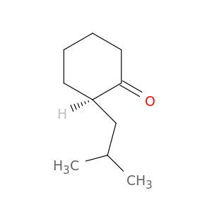 Cyclohexanone, 2-(2-methylpropyl)-, (2R)-
