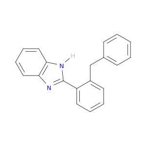1H-Benzimidazole, 2-[2-(phenylmethyl)phenyl]-