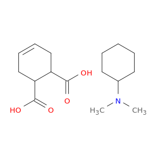4-环己烯-1,2-二羧酸,COMPD。用N,N-二甲基环己己醇(1:?)