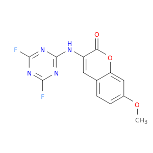 3-(4,6-Difluorotriazinyl)amino-7-methoxycoumarin