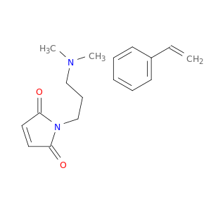 1H-吡咯-2,5-二酮,1-[3-(二甲基氨基)丙基]-,具有乙苯苯的聚合物