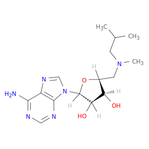 Adenosine, 5'-deoxy-5'-[methyl(2-methylpropyl)amino]-