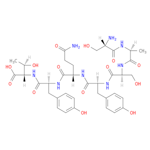 L-Threonine, L-seryl-L-alanyl-L-seryl-L-tyrosyl-L-glutaminyl-L-tyrosyl-