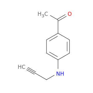 Ethanone, 1-[4-(2-propynylamino)phenyl]-