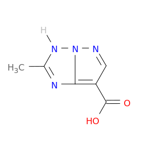 2-Methyl-1H-pyrazolo[1,5-b][1,2,4]triazole-7-carboxylic acid