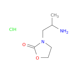 3-(2-Aminopropyl)-1,3-oxazolidin-2-one Hydrochloride