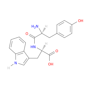 D-Tryptophan, N-L-tyrosyl-