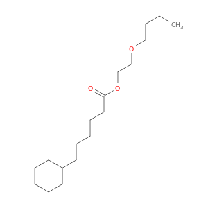 Cyclohexanehexanoicacid, 2-butoxyethyl ester