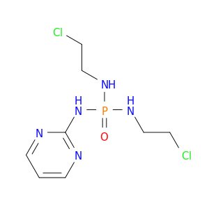 N-bis(2-chloroethylamino)phosphorylpyrimidin-2-amine