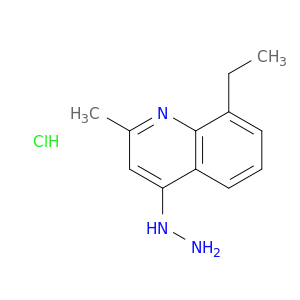 8-Ethyl-4-hydrazino-2-methylquinoline hydrochloride