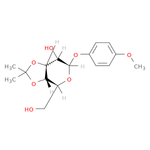 4-甲氧苯基-3,4-<I>O</I>-异亚丙基- Β-<SMALL>D</SMALL>-吡喃半乳糖苷