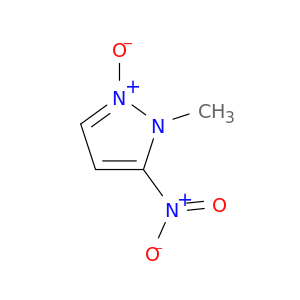 1H-Pyrazole, 1-methyl-5-nitro-, 2-oxide